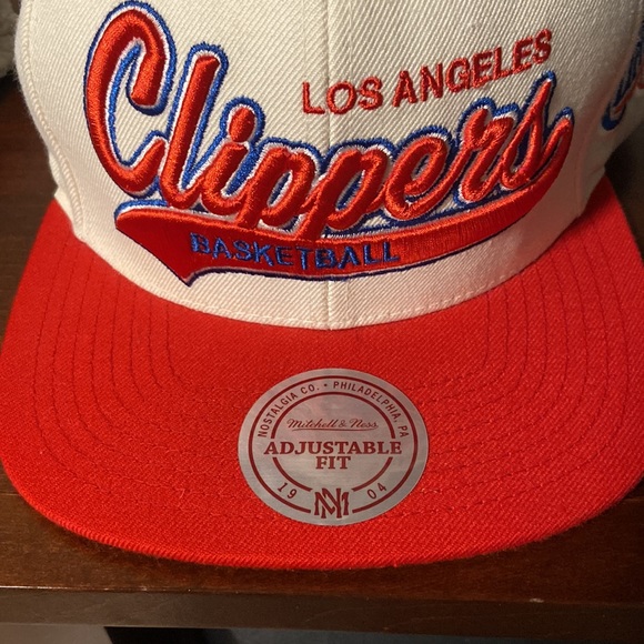 Los Angeles Clippers basketball snap back Mitchell & Ness - Picture 5 of 9